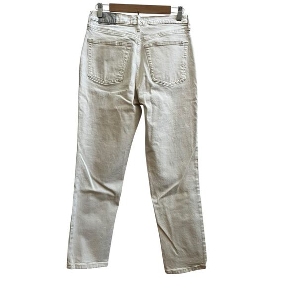 Everlane The Original Cheeky Organic Cotton Ecru Size 29 Jean 27.5 Inch Inseam - Picture 4 of 13